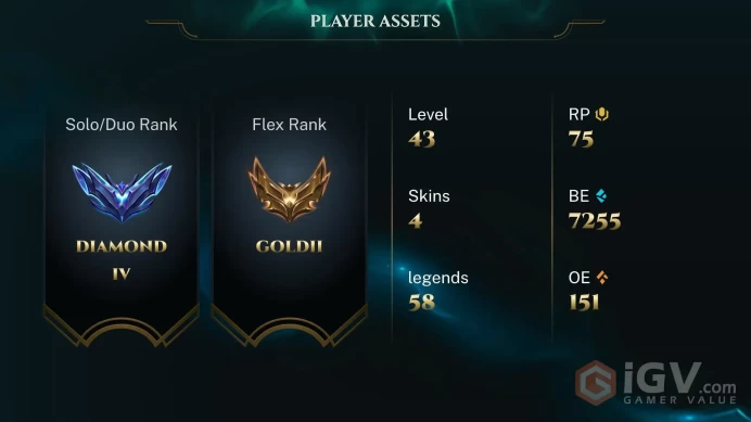 56% WR - DIA 4 - EUW - 7.2k BE