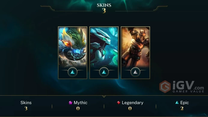 League Of Legends HandLevel Gold account.