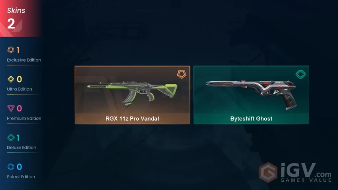 NA | VP 350 | LVL 36 | RGX 11z Pro Vandal | Byteshift Ghost | V0430