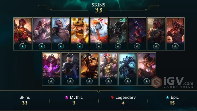 EUW - MASTER(152LP) - (600LP PEAK) - CHALL ICONS, EMOTES - 106 Champ - 35 Good Skins(3 Ultimate) - 28.2K BE - HANDMADE - FULL ACCES - CHEAP