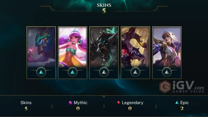 [EUW] | Gold  | Champion 41   | SKIN8  | 1K BE   | Full Access | Instant Delivery |Unverified Email |G2