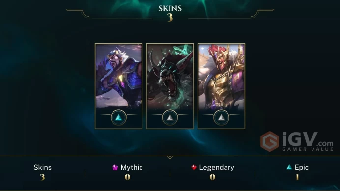 [EUW] | Gold  | Champion 47   | SKIN7  | 3K BE   | Full Access | Instant Delivery |Unverified Email |G3