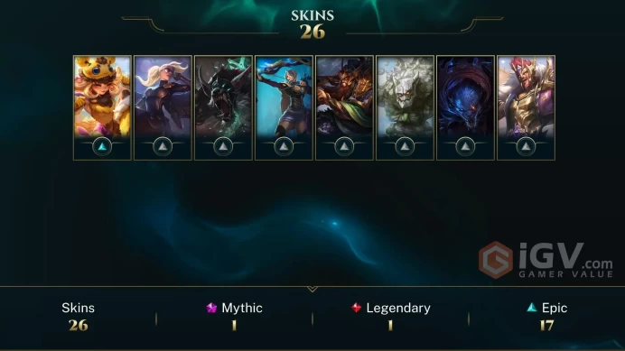 [EUW] - Silver II / 30 Skins / Changeable Mail | Instant Delivery | Lifetime Warranty | 100% Handmade & Secure | 24/7 Support