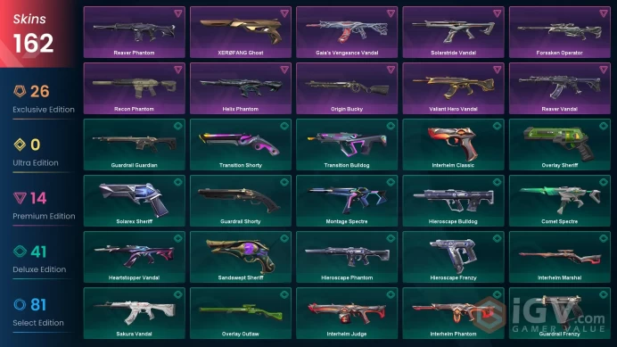 [KOREA] 155 Skins | 14 Knife | Full Acces | Champions 2025 Butterfly Knife /Champions 2024 Blade/ Champions 2025 Vandal / VCT 2025 Karambit |