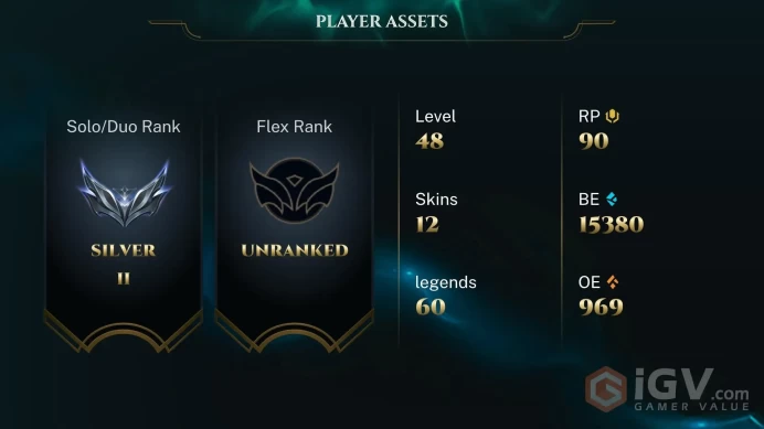 [EUW] - Silver II / 12 Skins / Changeable Mail | Instant Delivery | Lifetime Warranty | 100% Handmade & Secure | 24/7 Support
