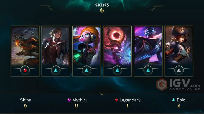 [EUW] - Bronze I / 7 Skins / Changeable Mail | Instant Delivery | Lifetime Warranty | 100% Handmade & Secure | 24/7 Support