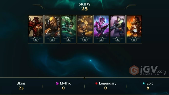 [EuW] - Unranked / 25 Skin / Ranked Game Direct / Changeable Mail | Instant Delivery | Lifetime Warranty | 100% Handmade&Secure | 24/7 Support