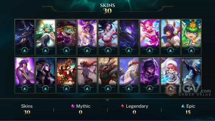 [EUW] - Unranked /10 Match / 30 Skins / Changeable Mail | Instant Delivery | Lifetime Warranty | 100% Handmade & Secure | 24/7 Support