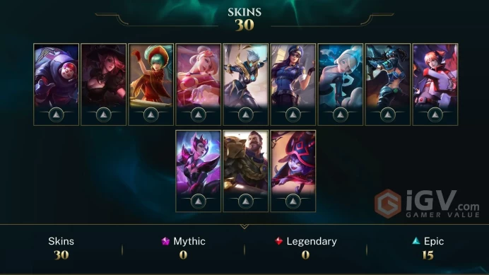 [EUW] - Unranked /10 Match / 30 Skins / Changeable Mail | Instant Delivery | Lifetime Warranty | 100% Handmade & Secure | 24/7 Support