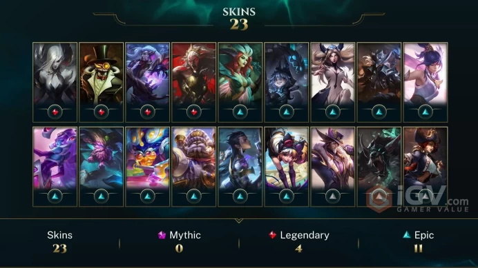 [EUW] - Unranked / 27 Skins / Changeable Mail | Instant Delivery | Lifetime Warranty | 100% Handmade & Secure | 24/7 Support