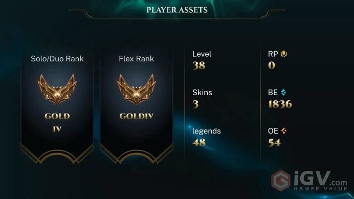 [EUW] - Gold IV / Fresh / Changeable Mail | Instant Delivery | Lifetime Warranty | 100% Handmade & Secure | 24/7 Support