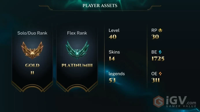 [EUW] - Gold II / 14 Skins / Changeable Mail | Instant Delivery | Lifetime Warranty | 100% Handmade & Secure | 24/7 Support