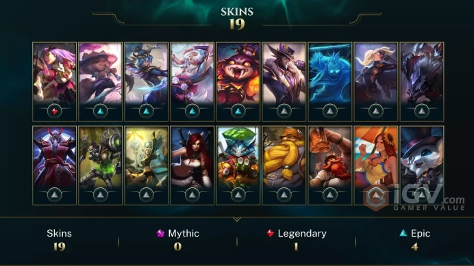 [EUW] - Unranked-Last Seaon Bronze I / 19 Skins / Changeable Mail | Instant Delivery | Lifetime Warranty | 100% Handmade & Secure | 24/7 Support