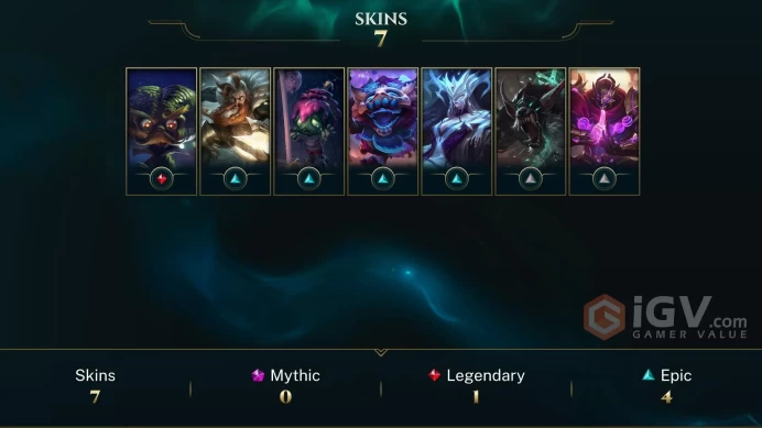 [EUW] - Platinum I / 10 Skins / Changeable Mail | Instant Delivery | Lifetime Warranty | 100% Handmade & Secure | 24/7 Support