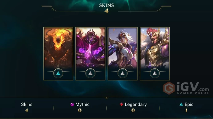 [EUW] - Silver I / 8 Skin / Changeable Mail | Instant Delivery | Lifetime Warranty | 100% Handmade & Secure | 24/7 Support