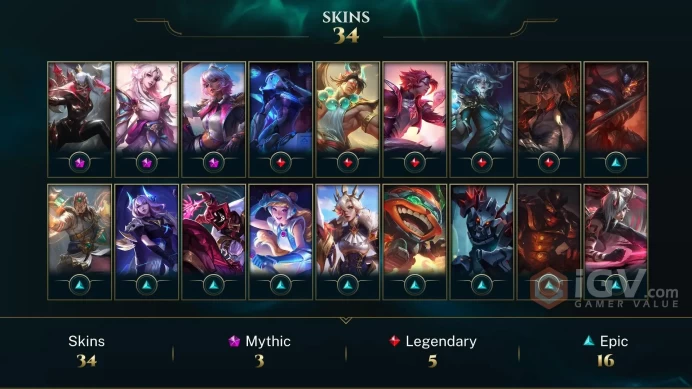 [EUW] - Bronze III / 35 Skins / Changeable Mail | Instant Delivery | Lifetime Warranty | 100% Handmade & Secure | 24/7 Support