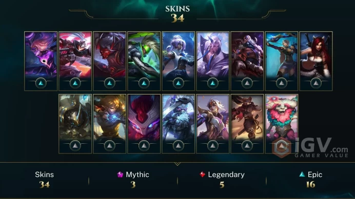 [EUW] - Bronze III / 35 Skins / Changeable Mail | Instant Delivery | Lifetime Warranty | 100% Handmade & Secure | 24/7 Support