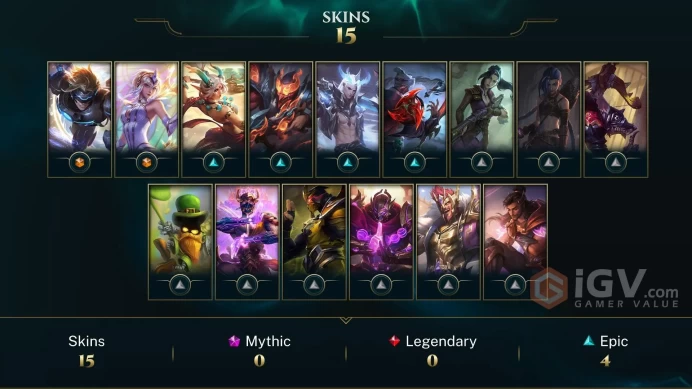 [EUW] - Silver I / 16 Skins / Changeable Mail | Instant Delivery | Lifetime Warranty | 100% Handmade & Secure | 24/7 Support