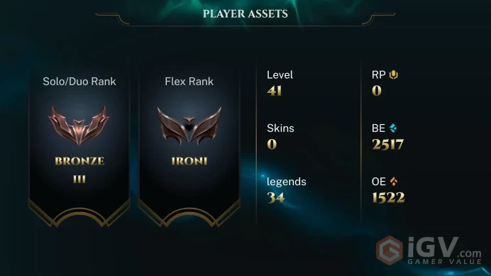 [EUW] - Bronze III / Fresh / Changeable Mail | Instant Delivery | Lifetime Warranty | 100% Handmade & Secure | 24/7 Support