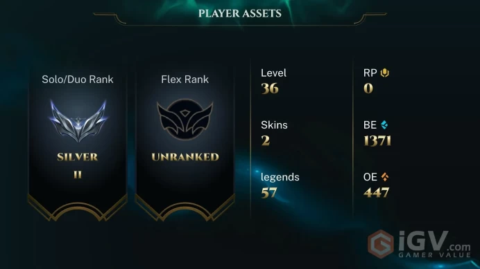 [EUW] - Silver II / Fresh / Changeable Mail | Instant Delivery | Lifetime Warranty | 100% Handmade & Secure | 24/7 Support