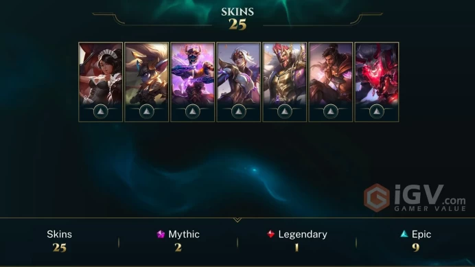 [EUW] - Silver IV / 26 Skins / Changeable Mail | Instant Delivery | Lifetime Warranty | 100% Handmade & Secure | 24/7 Support
