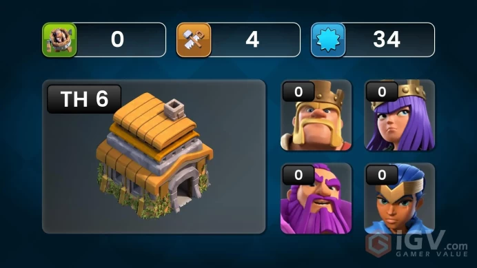 MAX TOWNHALL 6 UPGRADES FREE NAME WITH GEMS BEST OFFER