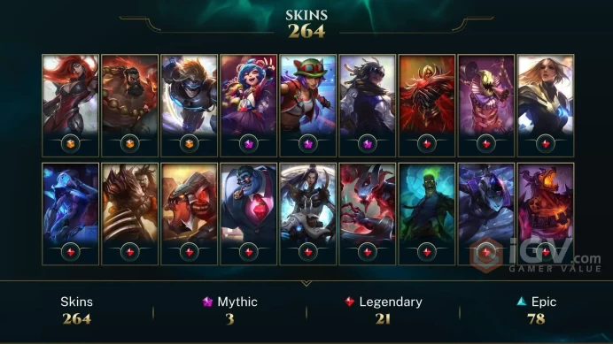 EUW 256 Skins 172 Champs | Pool Party Lee Sin | SKT T1 Lee Sin | Waterloo Miss Fortune | Secret Agent Miss Fortune | LOL0005