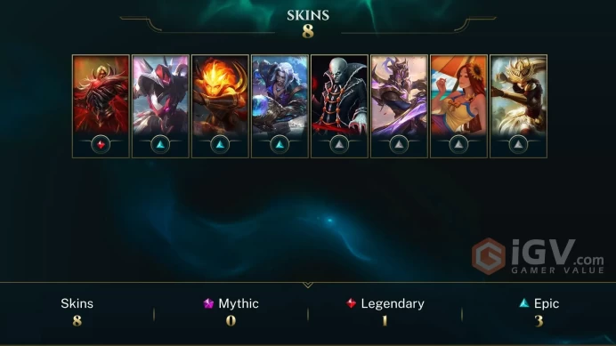 [Code 9673] Level 77 + 10 Skins / EUW / Very Cheap