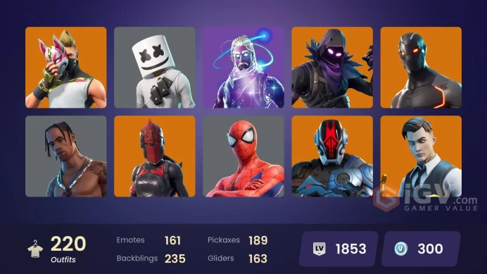 PC/PSN/Xbox/Nintendo 220 skins | OG STW | Galaxy | Travis Scott | Eon | Astro Jack | Rogue Agent | Fusion | Catalyst | Snap | Piccolo | Spectra