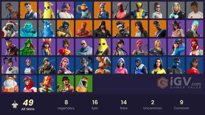 FA - [PSN/XBOX/PC] 49 skins | Travis Scott | Cloud Striker | Point Patroller | Fixer | Zenith | Midas | Fade | Blackheart | Lynx | Hybrid |