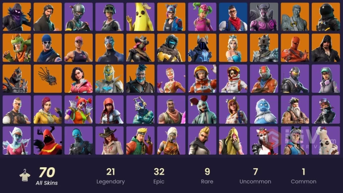 FA - [PSN/XBOX/PC] 73 skins | OG STW | The Reaper | Elite Agent | Ronin | Lynx | Zenith | Chomp Sr. | Dark Voyager | Carbide | The Visitor 