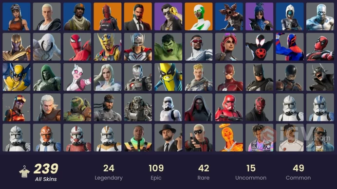 [ALL PLATFORMS]-216 Skin-250K V-Bucks Spend-Juice WRLD-Snoop Dogg-Thanos-Renegade Raider-Special Forces-Aerial Assault Trooper-FULL ACCESS-
