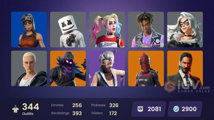 [ALL PLATFORMS]-344 Skin-Polo Prodigy-FNCS Renegade-FFC FULL SET-500K V-BUCKS SPEND-FULL ACCESS-