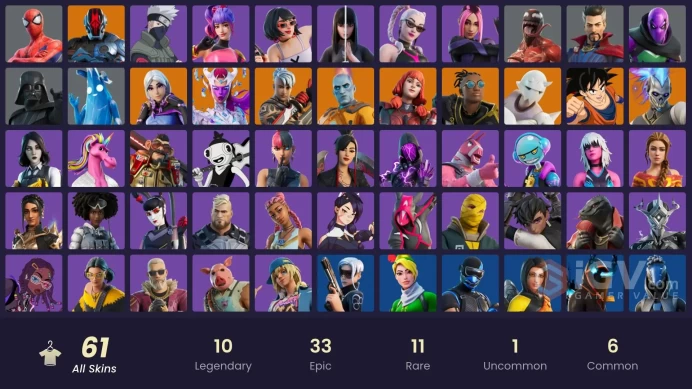 [Code 9681] [PC] 61 skins | Sultura | Fixer | The Cube Queen | The Imagined | Snap | Renzo the Destroyer | The Origin | Malik | Torin | The Foun