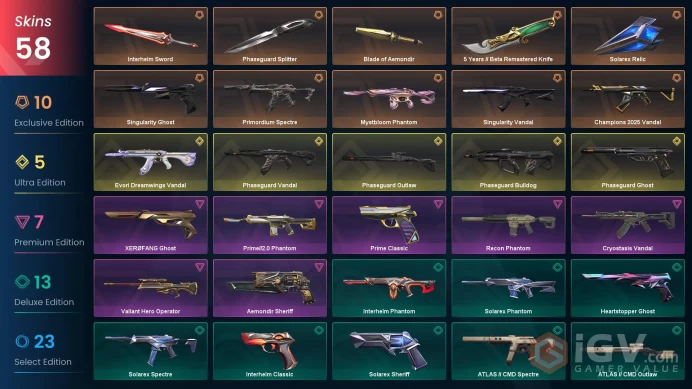 [EU/TR] %50 CHEAP VP! Champions 2025 Vandal 5 Years Remastered Knife - PhaseGuard Set- Evori Vandal - Singularity Vandal - MystBloom Phantom
