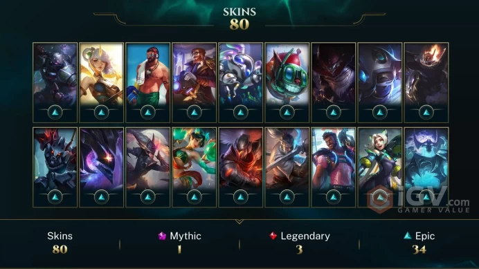 EUW - MASTER(27LP) - LAST SEASON MASTER  - 172 Champ -80 Perfect Skins - 38.7K BE - HONOR 5 - HANDMADE - SAFETY  -FULL ACCES -CHEAP