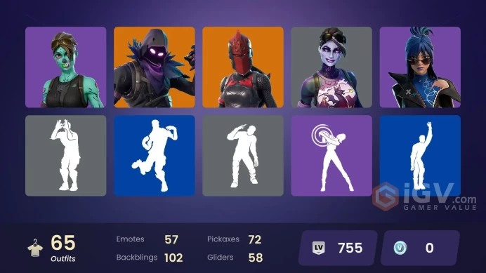 [ALL PLATFORMS]-65 Skin-50K V-B SPEND-Candy Axe--Red Knight-Ghoul Trooper-Lucky Rider-Burnout-Lewis Hamilton-Mogul Master-CHANGEABLE MAIL