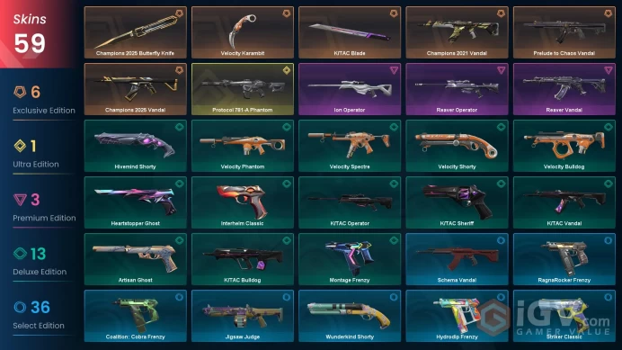 EU-Turkey 59 Skins > Champions 2021 Vandal Champions 2025 Butterfly Knife Prelude to Chaos Vandal Protocol 781-A Phantom  99046230