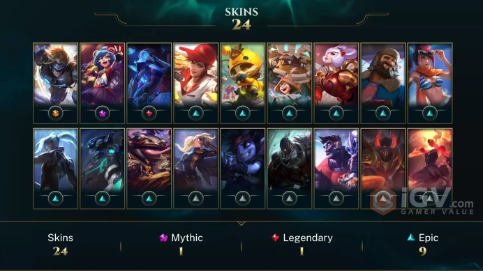 【TR 】Level 115 53 Champ/ 24 Skins Full Access High Quality Account Instant Delivery️