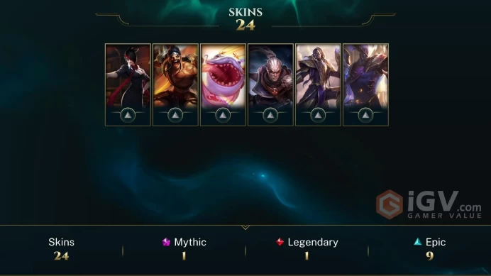 【TR 】Level 115 53 Champ/ 24 Skins Full Access High Quality Account Instant Delivery️