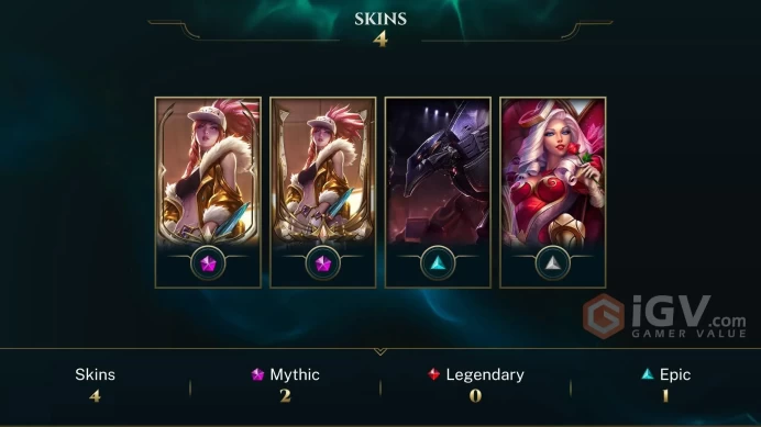 【TR 】Level 33    23 Champ/ 4 Skins   Full Access  High Quality Account  Instant Delivery️