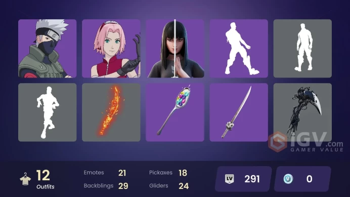 [ALL PLATFORMS]-Kakashi Hatake-Sakura Haruno-Naruto Uzumaki-Sasuke Uchiha-Venom-FULL ACCESS-CHANGEABLE MAIL-