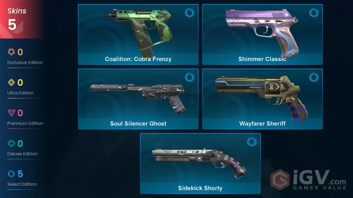 [Code 9695] Level 128 + 5 Skins / Europe / Very Cheap