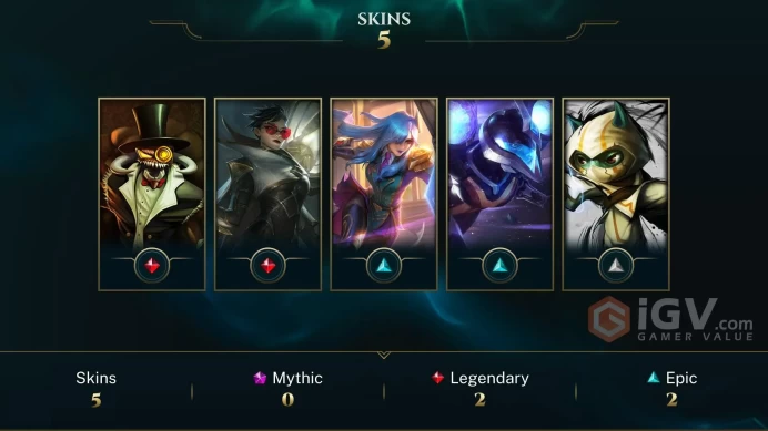 EUW  Unranked // ✨ +34 Champion / 745 BE / +5 Skins / 44 Level / Full Access /  Click for Full Details