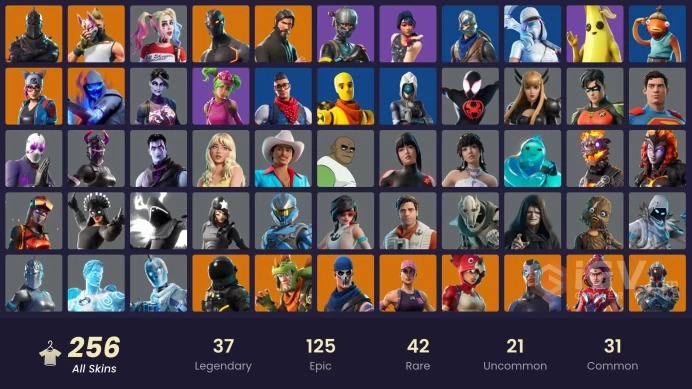 [PC/NIN] 256 skins | OG STW | Black Knight | IKONIK | The Reaper | Blue Squire | Royale Knight | Elite Agent | Mako | Sparkle specialist 