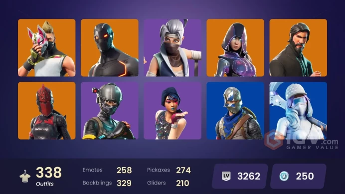 [PC/PSN/NIN] 338 skins | OG STW | Sparkle Specialist | The Reaper | Glow | Blue Squire | Royale Knight | Elite Agent | 