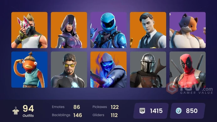 [PC/PSN/XBOX] 94 skins | OG STW | Honor Guard | Glow | Gold Brutus | Gold Midas