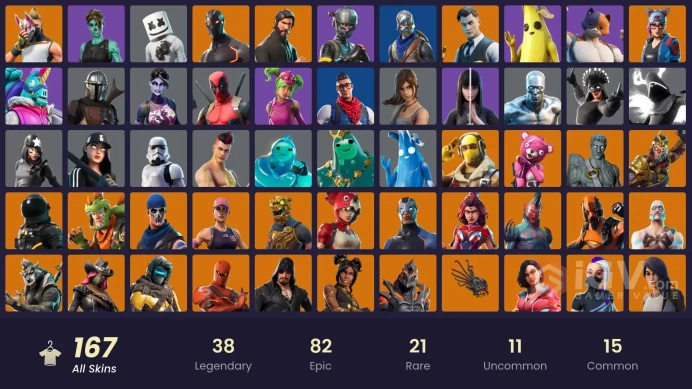 [PC/PSN/XBOX/NIN] 167 skins | OG STW | IKONIK | The Reaper | Blue Squire | Royale Knight | Leviathan axe | Blue Team Leader | Gold Midas | 