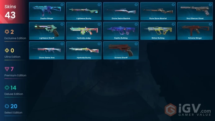 NA / V.GO! Vol. 1 Knife, Sovereign Sword/Origin&Reaver Vandal AND MORE HQ SKINS  > RANKED READY: Yes / FULL ACCESS / INSTANT DELIVERY / bf1z
