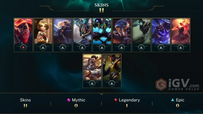 TR  Unranked // ✨ +53 Champion / 2984 BE / +11 Skins / 50 Level / Full Access /  Click for Full Details